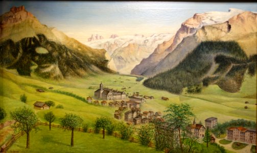 Engelberg Abbey, Switzerland - Mount Angel Abbey Museum - Mount Angel Abbey - Mount Angel, Oregon - DSC00079