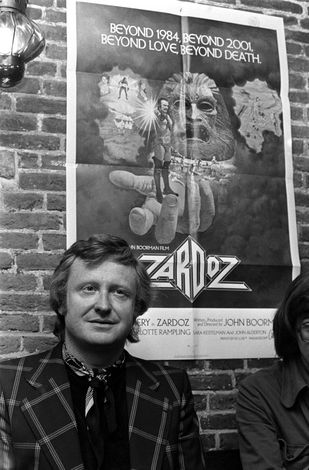 Engelse regisseur John Boorman tijdens persconferentie over de film Zardoz, Bestanddeelnr 927-4097