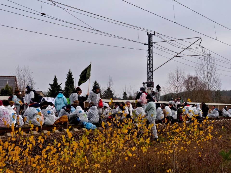Ende Gelände November 2019 blockade Koppatz 25