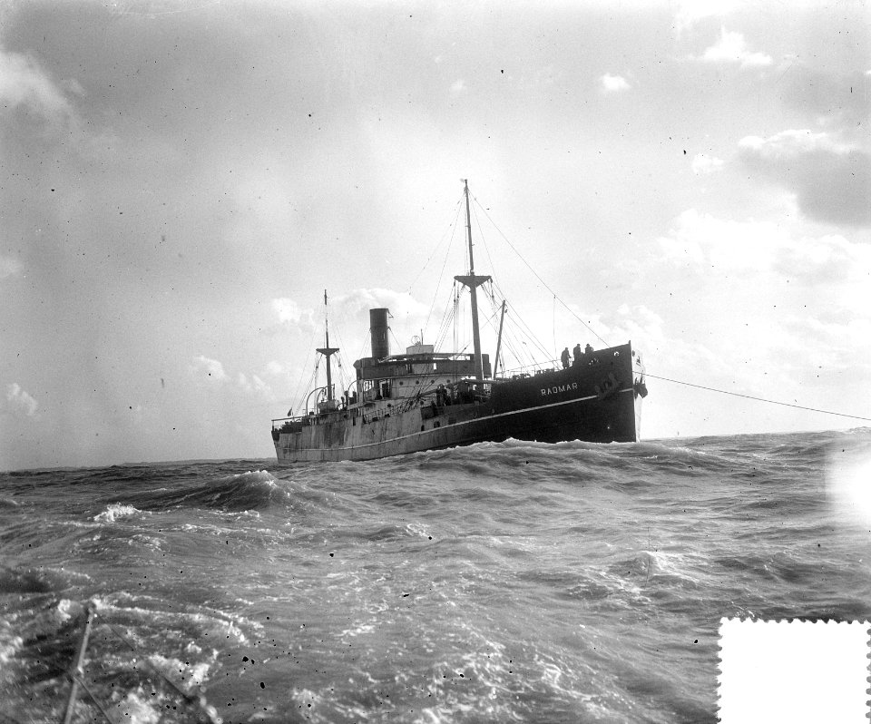 Engelse Ss. Radmar op zandplaat Hoek van Holland, Bestanddeelnr 904-9251