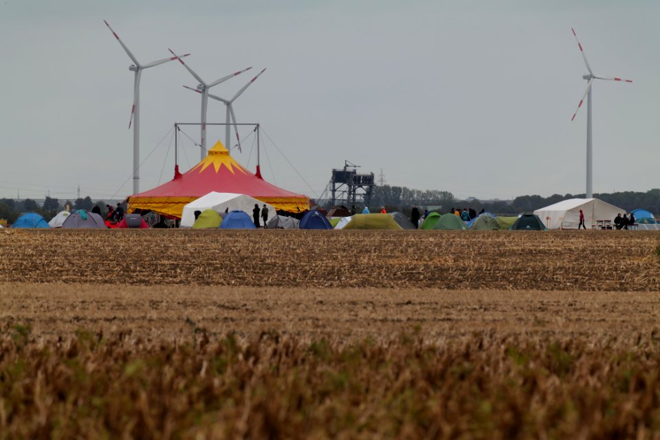 Ende Gelände camp Holzweiler 2020-09-25 03