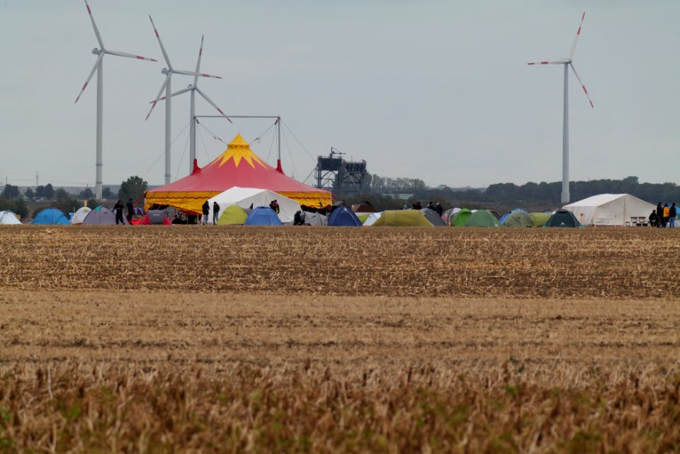 Ende Gelände camp Holzweiler 2020-09-25 05