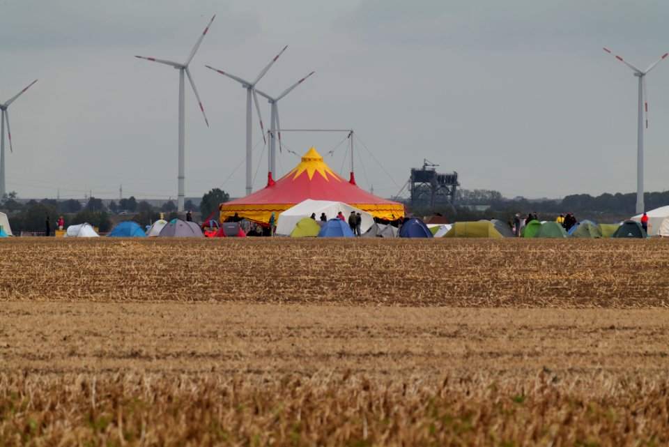 Ende Gelände camp Holzweiler 2020-09-25 09