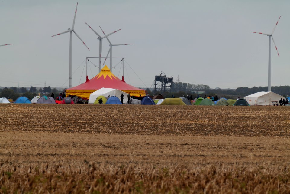 Ende Gelände camp Holzweiler 2020-09-25 02