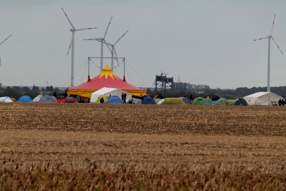 Ende Gelände camp Holzweiler 2020-09-25 01