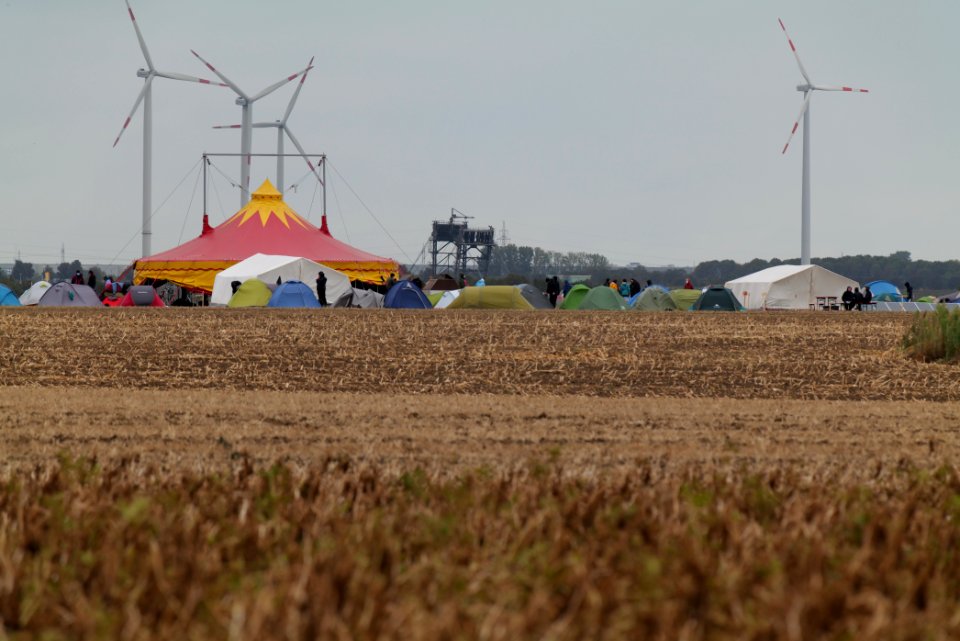 Ende Gelände camp Holzweiler 2020-09-25 04