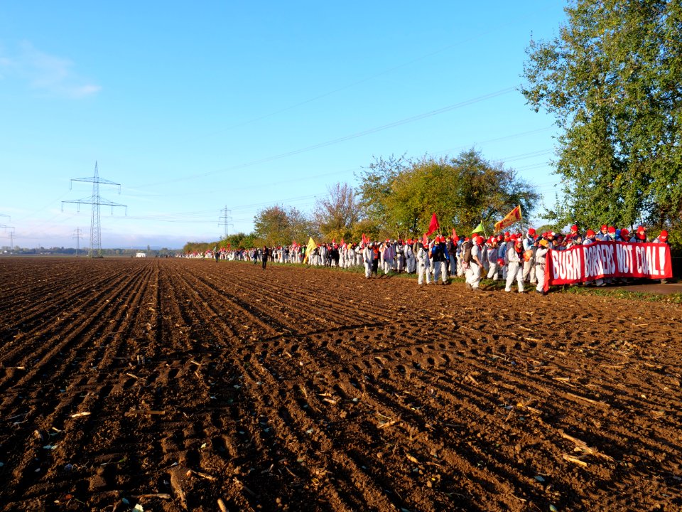 Ende Gelände - Red Finger 27-10-2018 07