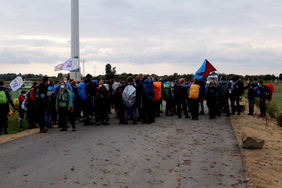 Ende Gelände AKK finger 2020-09-26 10