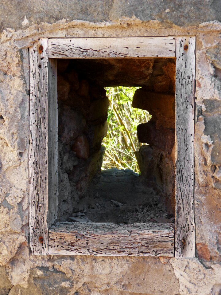 Ruin hope little window