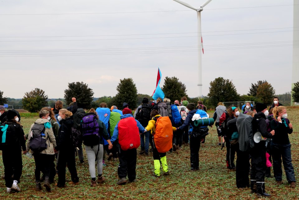 Ende Gelände AKK finger 2020-09-26 13
