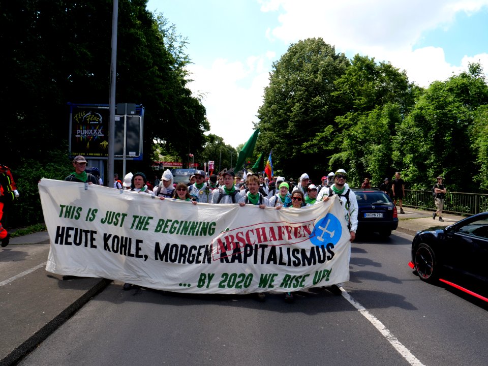 Ende Gelände Green Finger in Viersen 21-06-2019 09