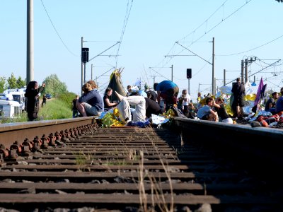 Ende Gelände Nord-Süd-Bahn blockade 23-06-2019 15