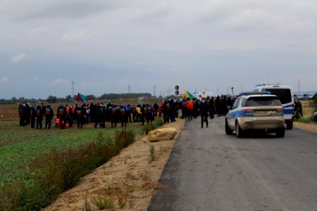 Ende Gelände AKK finger 2020-09-26 11