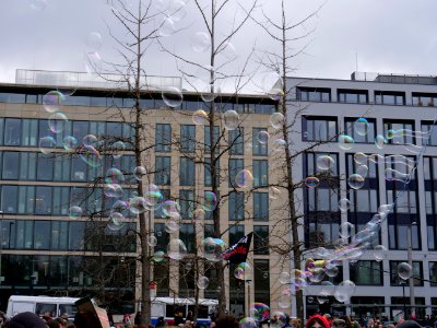 End of the FridaysForFuture demonstration Berlin 15-03-2019 02