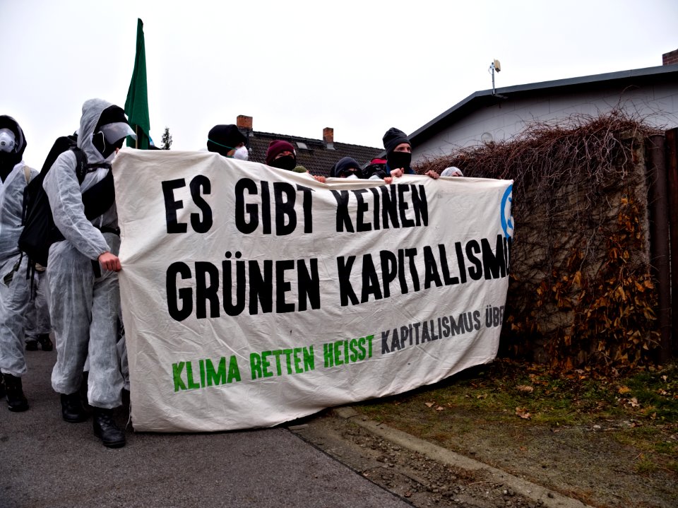 Ende Gelände November 2019 demonstration Koppatzer Straße 03