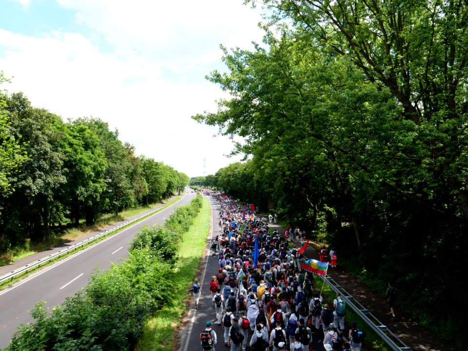 Ende Gelände on the Kölnische Straße 21-06-2019 37