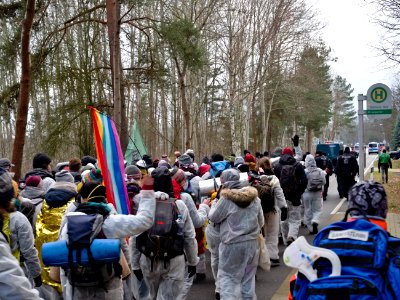 Ende Gelände November 2019 demonstration Koppatzer Straße 59