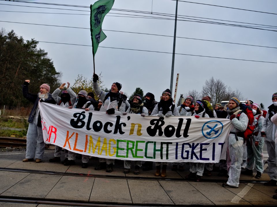 Ende Gelände November 2019 demonstration Koppatzer Straße 37