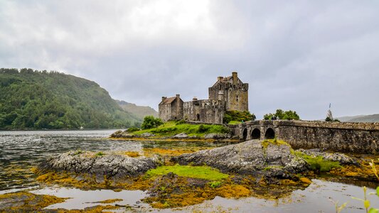 Eilean donan castle castle old