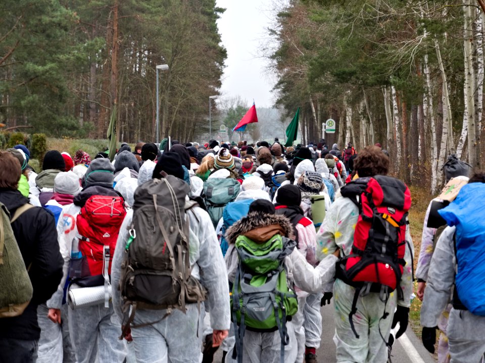 Ende Gelände November 2019 demonstration Koppatzer Straße 20