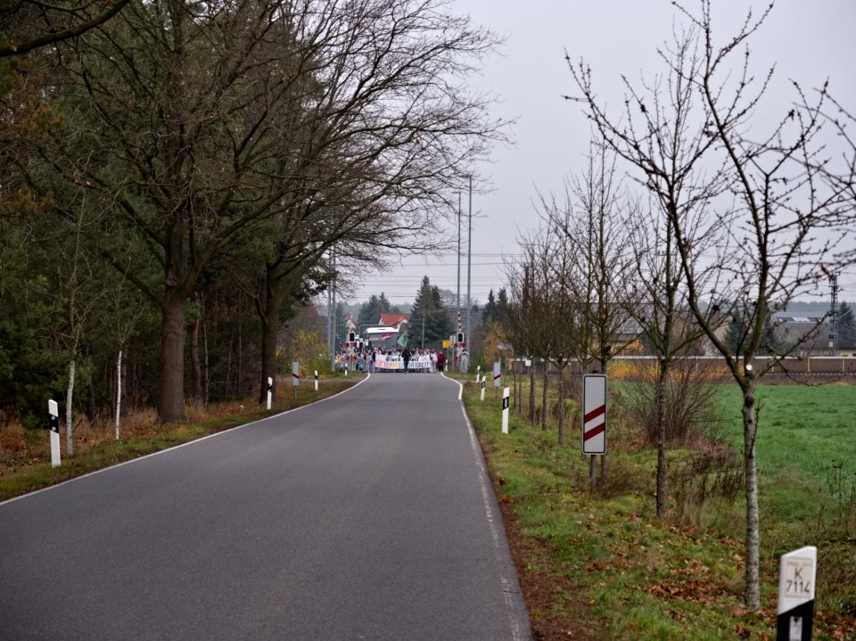 Ende Gelände November 2019 demonstration Koppatzer Straße 25
