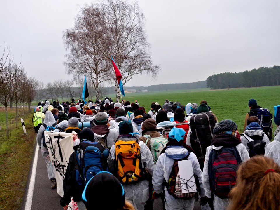 Ende Gelände November 2019 demonstration Koppatzer Straße 23