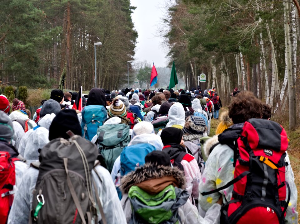 Ende Gelände November 2019 demonstration Koppatzer Straße 19