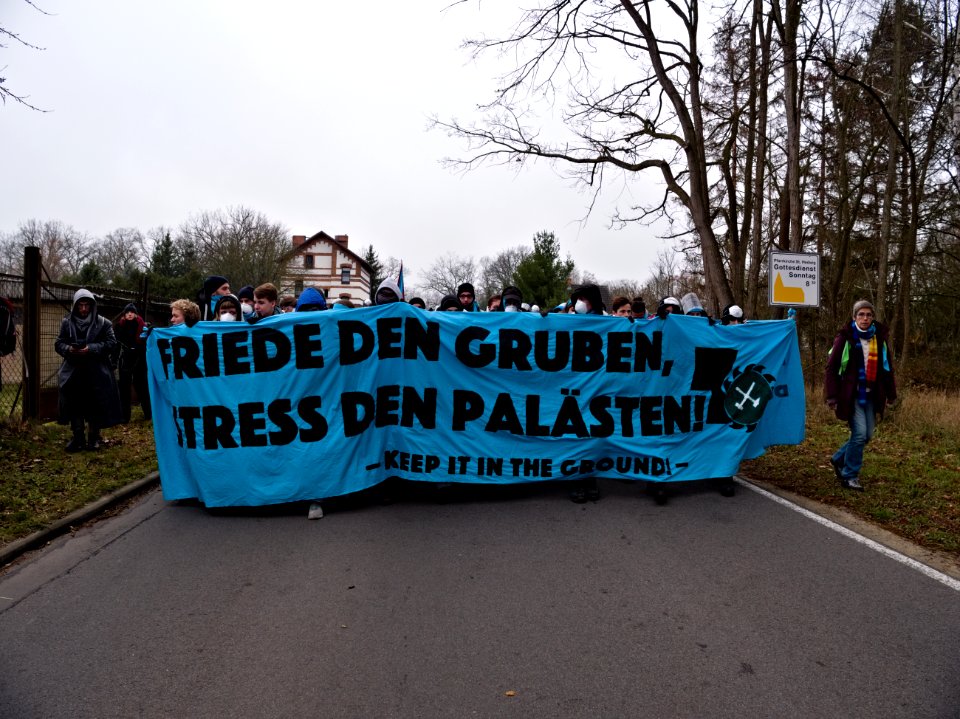 Ende Gelände November 2019 demonstration Koppatzer Straße 07