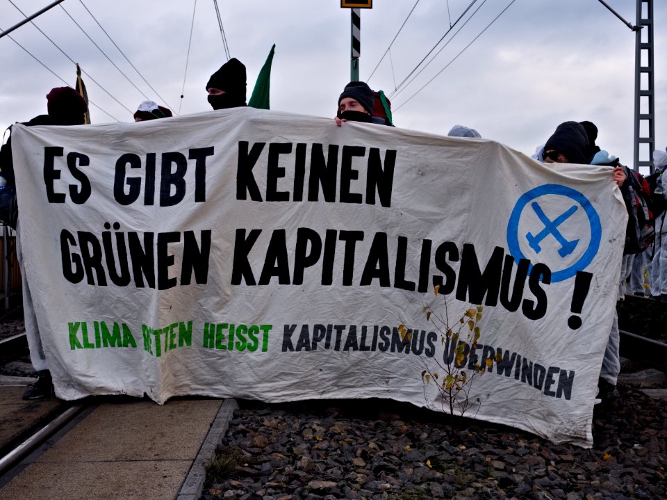 Ende Gelände November 2019 demonstration Koppatzer Straße 42