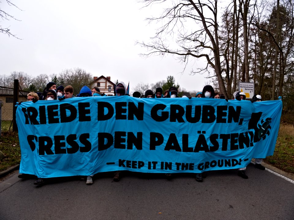 Ende Gelände November 2019 demonstration Koppatzer Straße 08