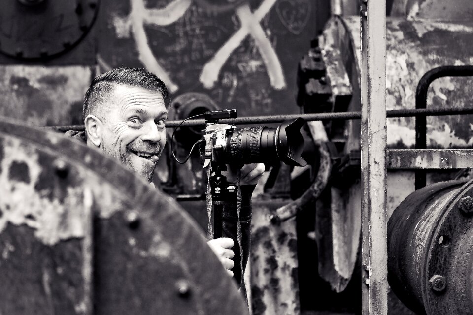 Making a face funny photograph