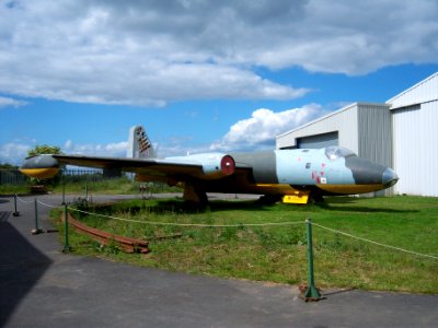 English Electric Canberra TT.18 WJ639, NELSAM, 27 June 2015 (1)