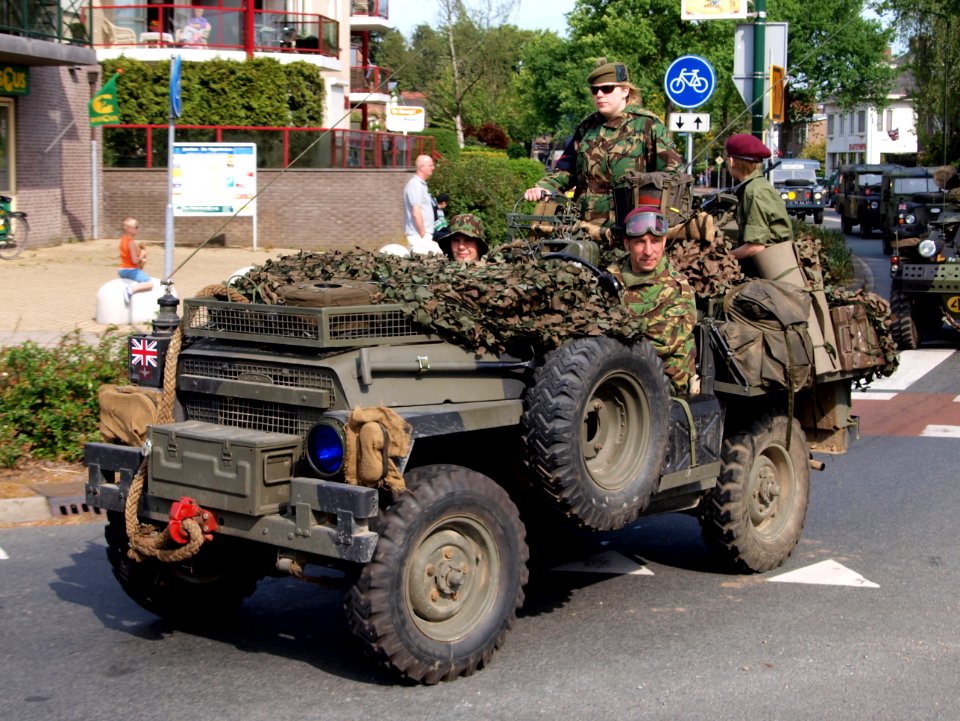 English army Land Rover, Bridgehead 2011 pic4