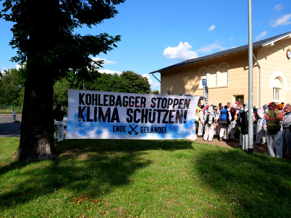 Ende Gelände Red Finger in Hochneukirch 21-06-2019 05