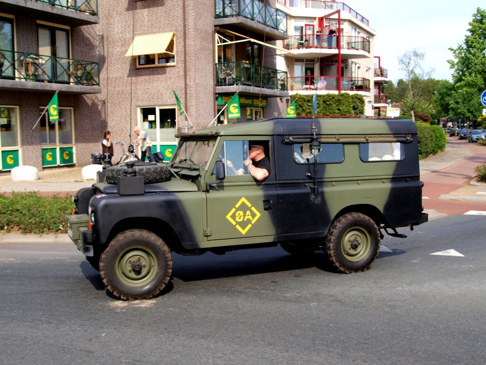 English army Land Rover, Bridgehead 2011 pic8