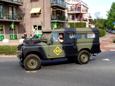 English army Land Rover, Bridgehead 2011 pic8