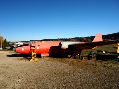 English Electric Canberra B-2 seen at the Internationals Luftfahrtmuseum Manfred Pflum at Schwenningen pic3