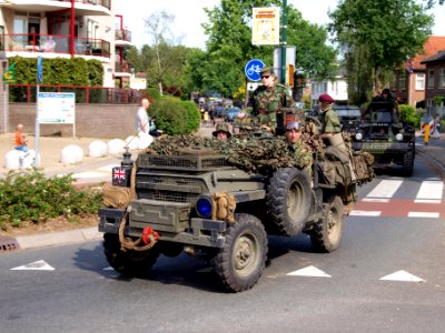 English army Land Rover, Bridgehead 2011 pic3