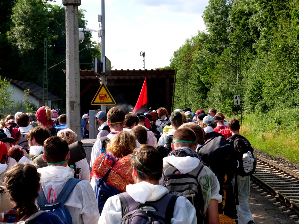 Ende Gelände Red Finger in Hochneukirch 21-06-2019 03
