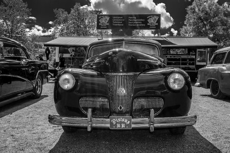 Old classic black and white