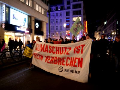 Ende Gelände solidarity demonstration Berlin 06-02-2019 07