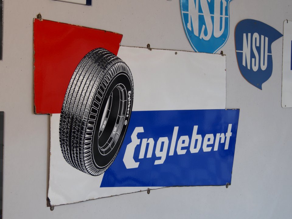Englebert enamel tire advert Bild 2