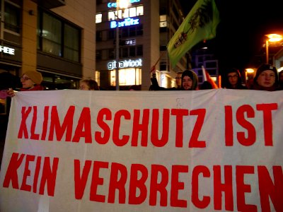 Ende Gelände solidarity demonstration Berlin 06-02-2019 08