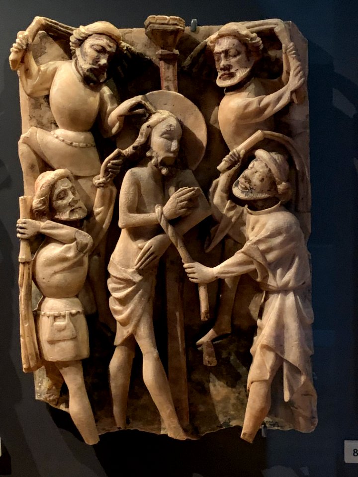 English Alabaster, The Flagellation of Christ