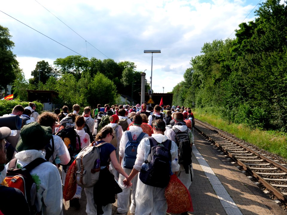 Ende Gelände Red Finger in Hochneukirch 21-06-2019 02