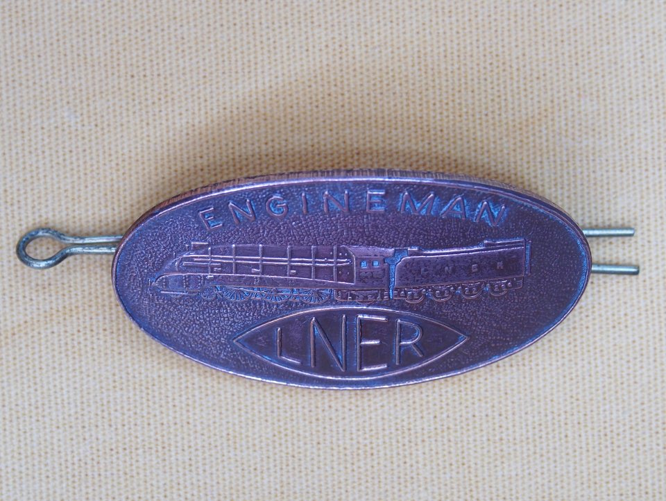 Engineman LNER pin
