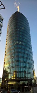 Skyscraper glass fasade glass
