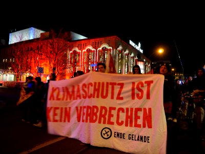 Ende Gelände solidarity demonstration Berlin 06-02-2019 12