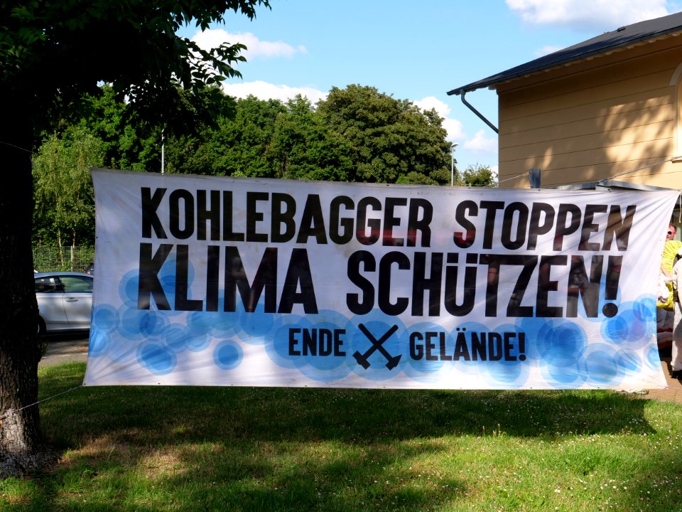 Ende Gelände Red Finger in Hochneukirch 21-06-2019 04