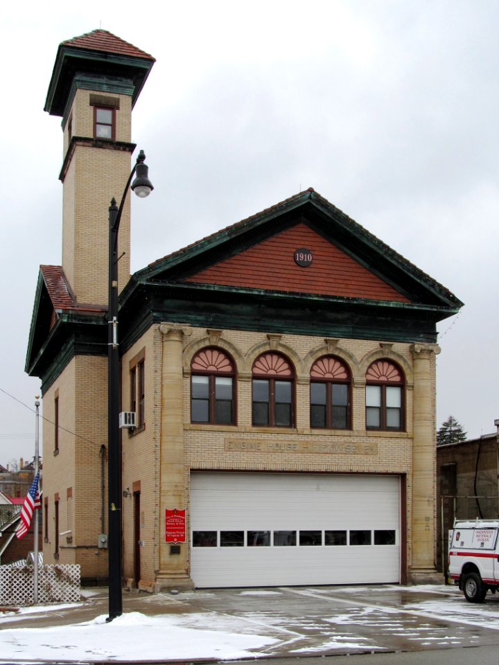 Engine House Fifty-Seven, Brookline, 2021-01-28, 01